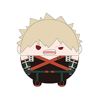 爆豪勝己 ふわコロりんメガA賞 & ぽてコロマスコットE賞 僕のヒーローアカデミア ふわコロりんMsize Special : アニメ